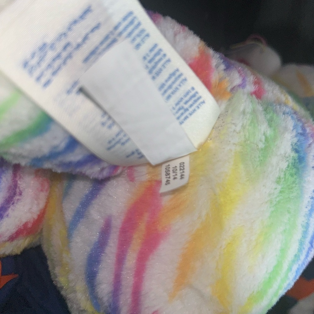 Penny the Rainbow Striped Tiger - Build A Bear stuffed animal plush - Picture 5 of 5